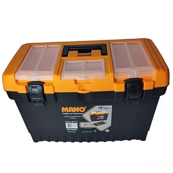 картинка Ящик для ручного инструмента Mano 19" 486x267x320 мм + органайзер Jumbo 