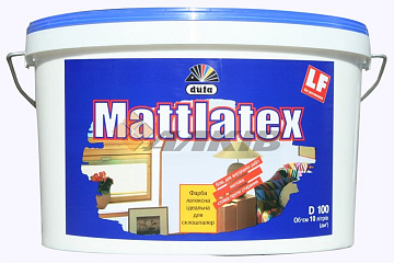 картинка Краска Dufa D100 латекс Mattlatex влагостойкая, 10л 