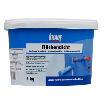 картинка Смесь Knauf Flachendicht (Флехендихт) для гидроизоляции, 5 кг 