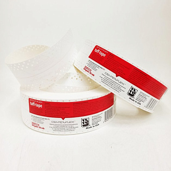 картинка Композитная армирующая малярная лента для углов Strait Flex Tuff-tape 57 мм, 30 м (красная) 