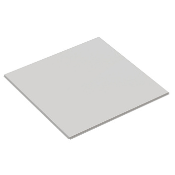 картинка Потолок Alubest подвесной кассетный алюминиевый 600х600мм tegular, белый мат. 