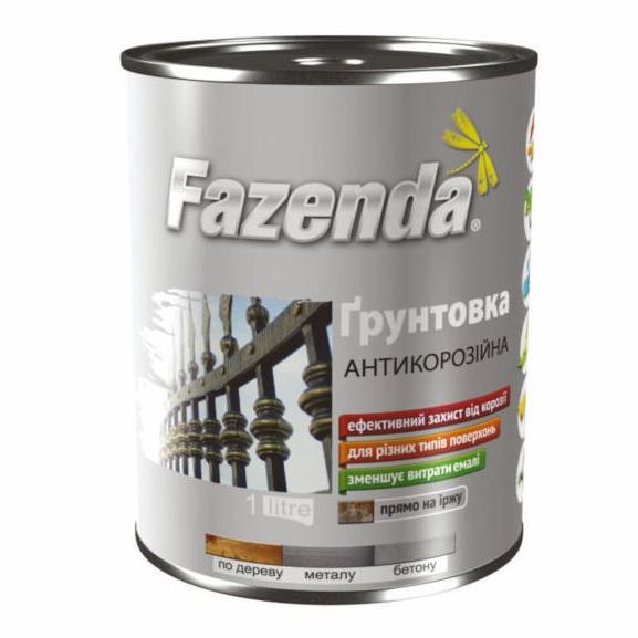 картинка Грунтовка Fazenda ГФ-021 красно-коричневая 2,8кг 