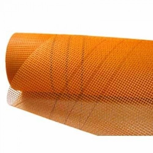 Фото Сітка склотканева WORK'S 5х5 50 м (160гр/м2) оранжева (10339)