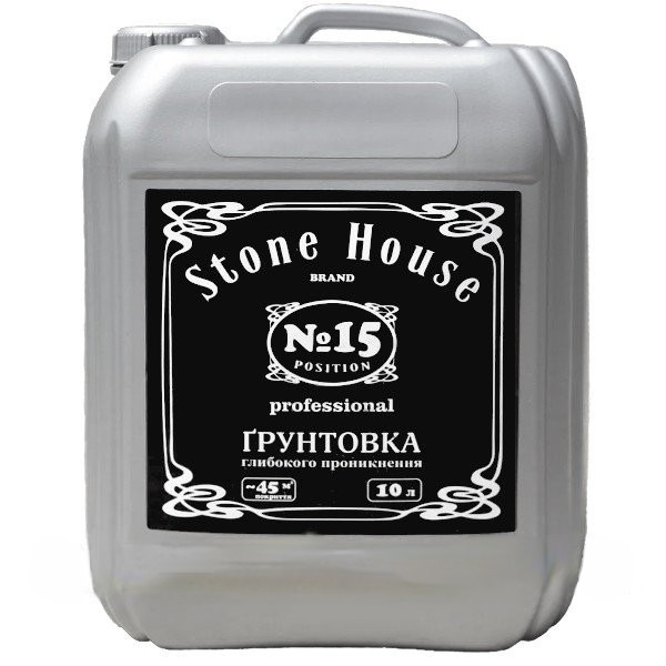 картинка Грунтовка Stonehouse №15 Premiumt универсальная, 10л 