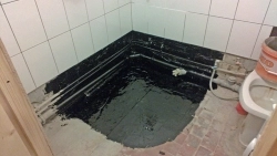 Гидроизоляция пола в ванной комнате Гидроизоляция пола в ванной комнате