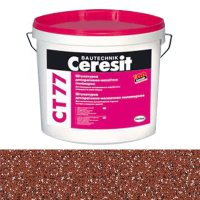 Штукатурка Ceresit СТ 77 19D мозаичная, зерно 0,8-1,2 мм, 14 кг