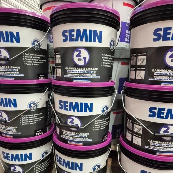 картинка Шпаклевка полимерная Semin Airless 2в1, 25кг 