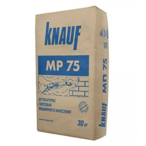 картинка Штукатурка Knauf МП-75 гипсовая машинная, 30 кг 