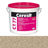 Штукатурка Ceresit СТ 77 12D мозаичная, зерно 0,8-1,2 мм, 14 кг