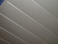 Потолок Alubest реечный алюминиевый Омега 100мм, 4м, металлик