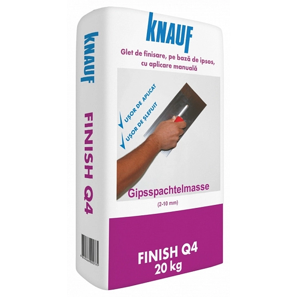 картинка Шпаклевка гипсовая Knauf HP Финиш Q4 Молдова, 25 кг 