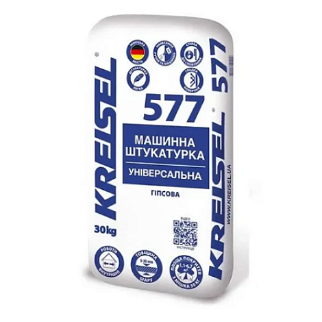 картинка Штукатурка Kreisel 577 машинная гипсовая, 30 кг 