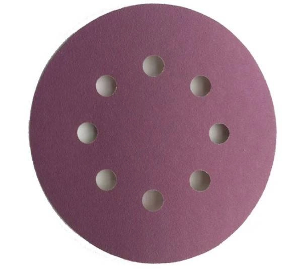 картинка Круг шлифовальный самоклеющаяся Werk 5334703 190 мм, к240, н-р 5 шт 