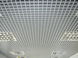 Как рассчитать расход на м2 модулей решетчатого (ячеистого) потолка грильято? Как рассчитать расход на м2 модулей решетчатого (ячеистого) потолка грильято?