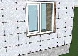 Технология утепления стен пенопластом Технология утепления стен пенопластом