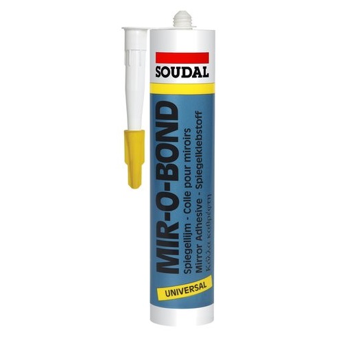 картинка Клей-герметик для зеркал Soudal Mirobond, 300мл 