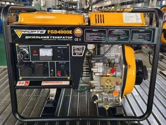 картинка Генератор дизельный FORTE FGD4000E 3 кВт, электростартер 