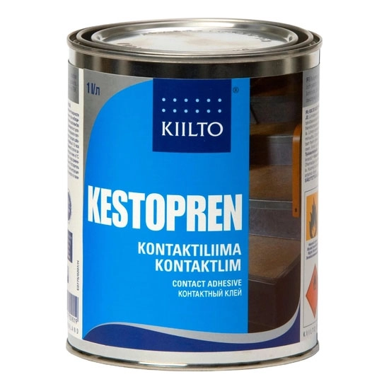 картинка Уценка. Клей контактный Kiilto Kestopren1L, 0,87 кг 