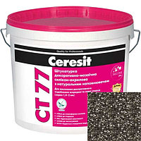 Мозаичная штукатурка Ceresit CT 77 цвет TIBET 5, зерно 1,4-2,0 мм, 14 кг