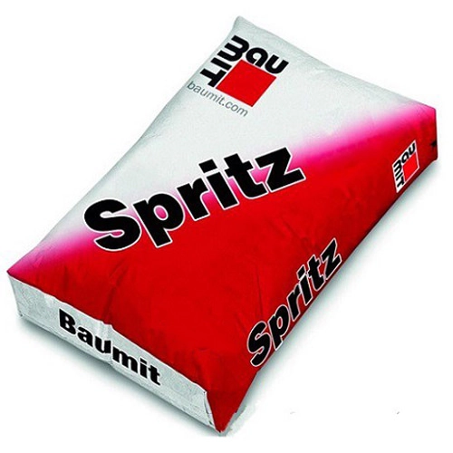 Фото Штукатурна суміш Baumit Spritz, 25 кг