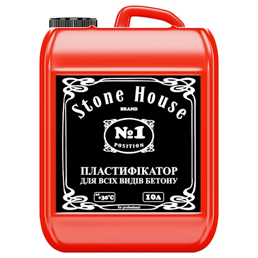 картинка Пластификатор для бетона Stonehouse №1, 10л 