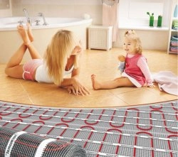 Электрический теплый пол под плитку своими руками Электрический теплый пол под плитку своими руками