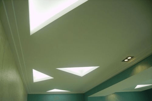 Как сделать потолок из гипсокартона с подсветкой: краткий экскурс в монтаж
