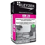 Уценка. Клей для плитки KLEYZER KM-28 (для тепл.полов и бассейна), 25 кг (03.25)