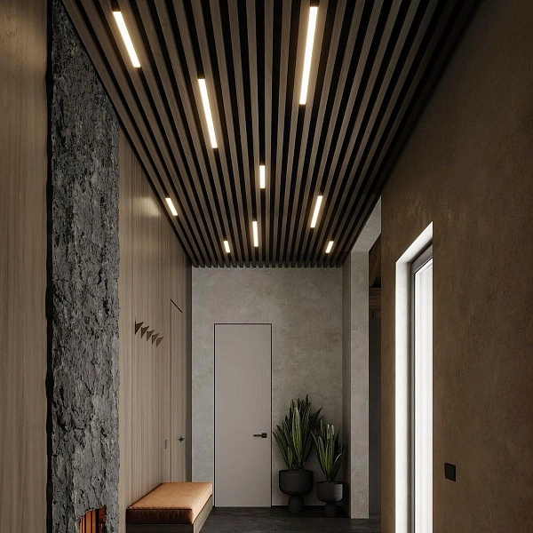 картинка Реечный подвесной потолок Alubest 50 мм (цена пог. м. рейки) 