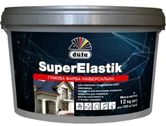 Фарба резинова Dufa SuperElastik RAL 7024, сіра, 12 кг