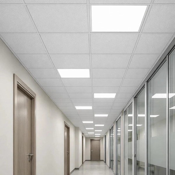 картинка Потолок подвесной AMF Ecomin Filigran Board KCS 600х600х13мм 