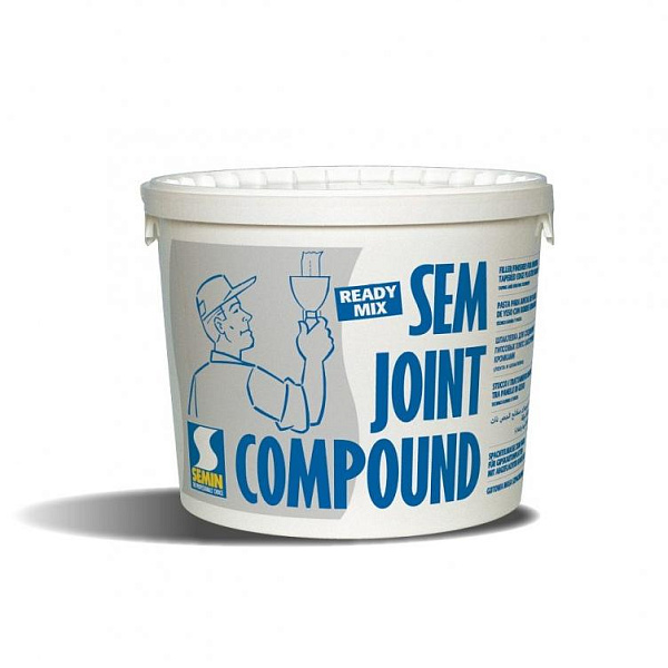 картинка Шпаклевка Semin Joint Compound готовая финишная, 25кг 