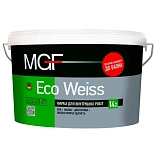 Краска MGF Eco Weiss М1 дисперсионная матовая, 14кг