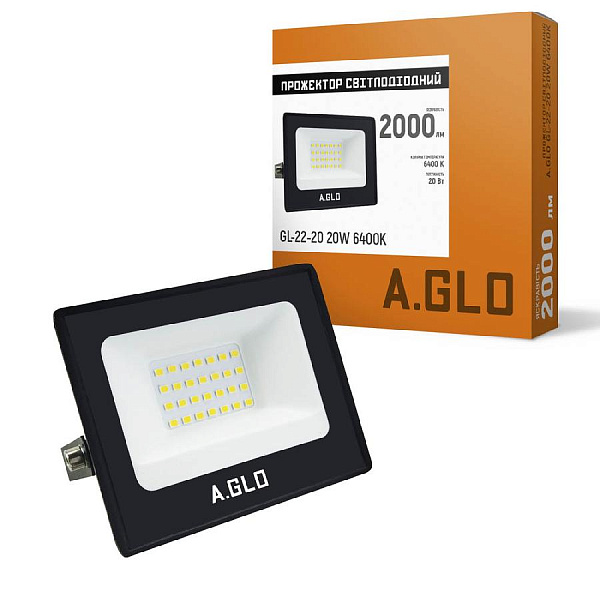 картинка Прожектор светодиодный A.GLO GL-22-50 20W 6400K (58903) 