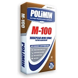 Штукатурно-кладочная смесь Polimin М-100, 25 кг