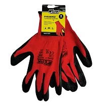 Перчатки рабочие Werk (WE2110H) 74415, трикотажные полиэстер, латексное покрытие