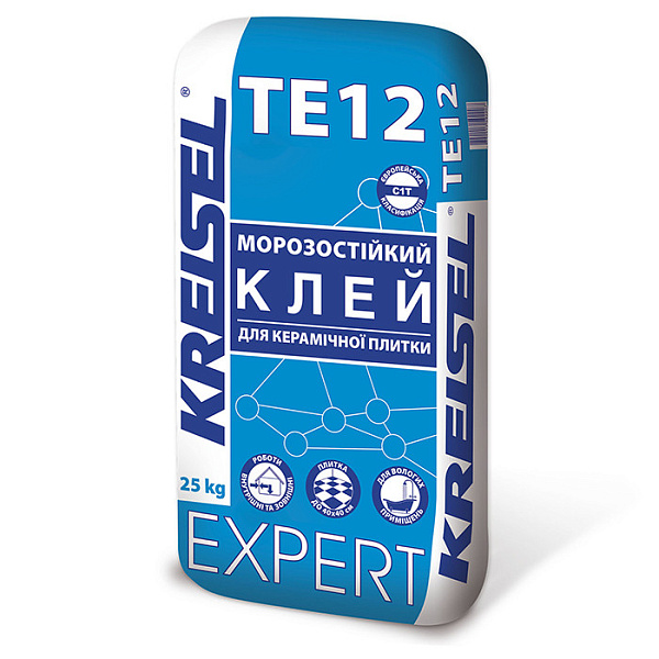 картинка Клей Kreisel EXPERT TЕ12 (102) для плитки, 25кг 