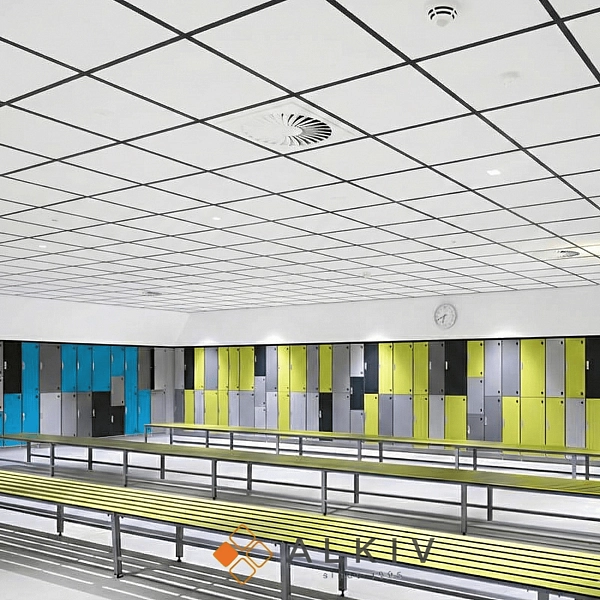 картинка Комплект подвесного потолка №6 — Planet (черный профиль) 