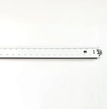 Т-профиль Alubest Струна 15х41,5мм белый/черний в середине, 0,6м