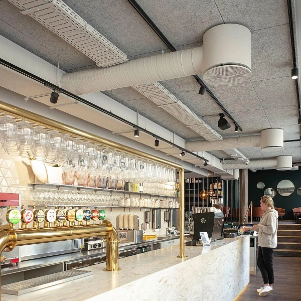 картинка Потолок подвесной KCS Heradesign Fine 1200x600х25 мм 