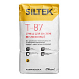 Смесь Siltek T-87 для систем теплоизоляции, 25 кг