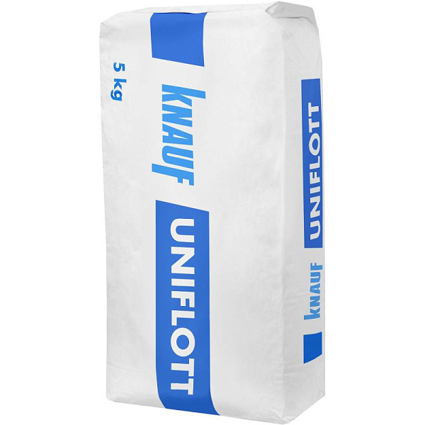 картинка Шпаклевка Knauf Uniflott (Унифлотт) высокопрочная для швов, 5 кг 