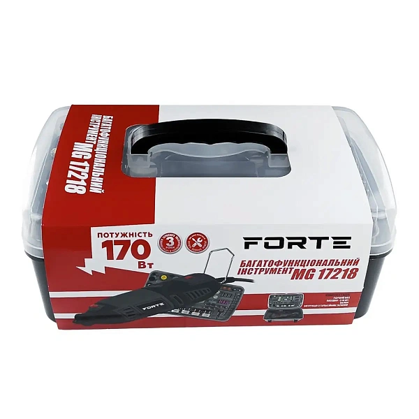 картинка Многофункциональный инструмент Forte MG 17218 170Вт, 218 насадок 
