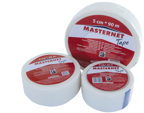 картинка Стеклолента MASTERNET TAPE 5см*45м самоклеющаяся серпянка 