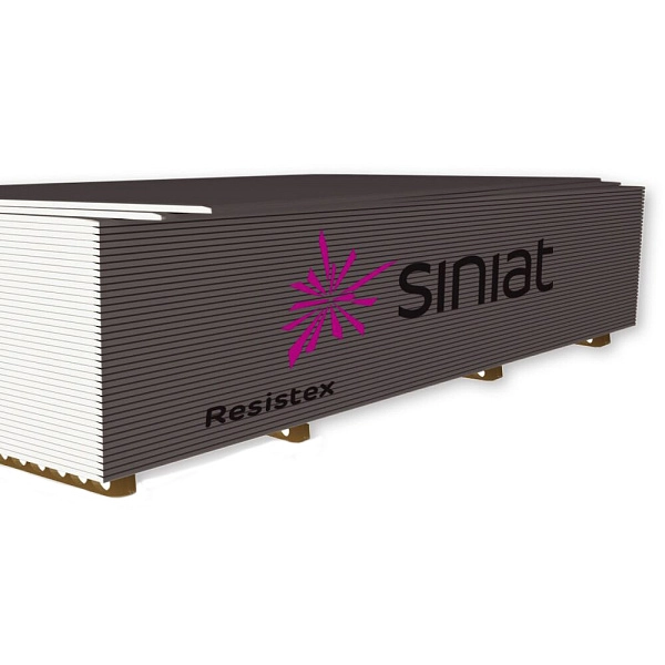 картинка Протизламна плита Siniat Resistex TE 12,5x1200x2000 мм 