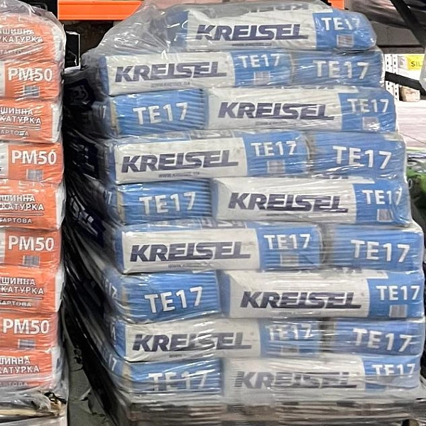 картинка Клей для плитки Kreisel ТЕ 17 (107)  EXPERT эластичный, 25 кг 