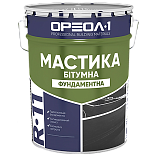 Мастика Ореол-1 R-11 битумная фундаментная, 25кг