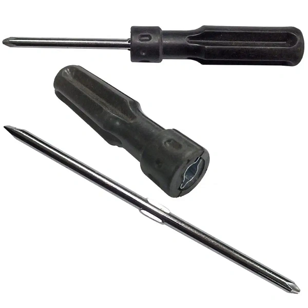 картинка Отвертка-набор двухсторонняя Сталь SL6x150, PH2x150  49049 (58196) 