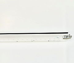 Т-профиль Alubest Струна 15х41,5мм белый/черний в середине, 3,6м