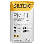 Штукатурка Siltek PM-11 цементная стартовая, 25 кг